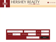 Tablet Screenshot of hersheyrealtynj.com